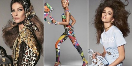 Versace, tornano le supemodele degli anni 90 per festeggiare i 40 anni 